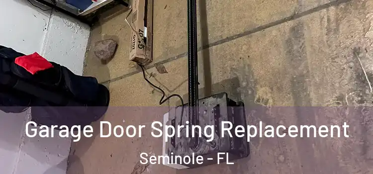  Garage Door Spring Replacement Seminole - FL