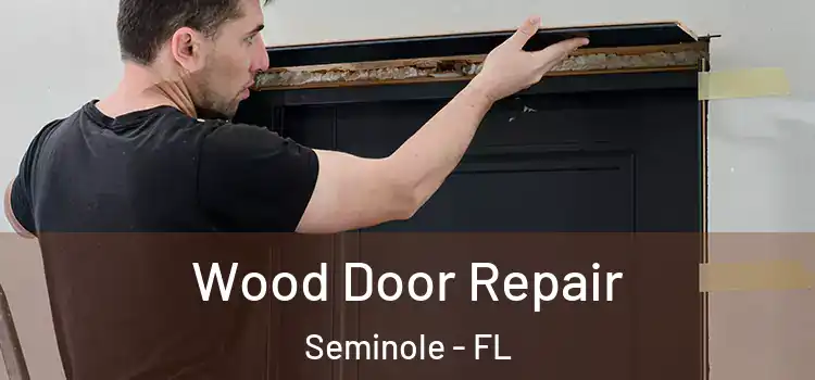 Wood Door Repair Seminole - FL